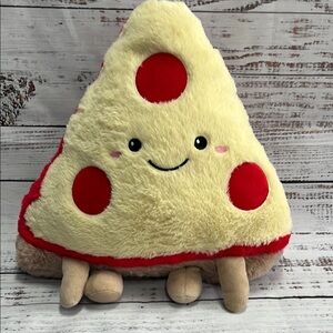 Pink Sky Warming & Weighted Pizza Plush